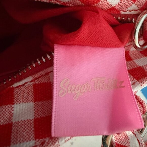 NWOT Honey Drawl Bustier Crossbody Handbag Novelty Country Life - Picture 4 of 9